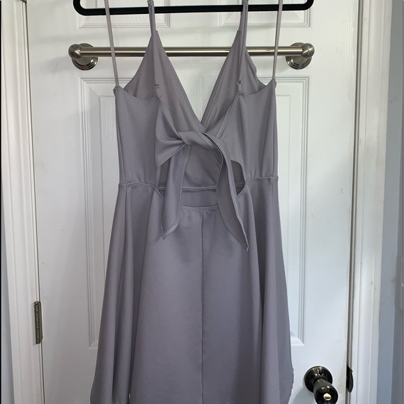 Gray-purple Dress - Picture 2 of 2